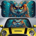 Owl Colorful Car Sunshade Custom Car Accessories - Gearcarcover - 1