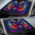 Owl Colorful Car Sunshade Custom Car Accessories - Gearcarcover - 2