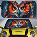 Owl Colorful Car Sunshade Custom Car Accessories - Gearcarcover - 1
