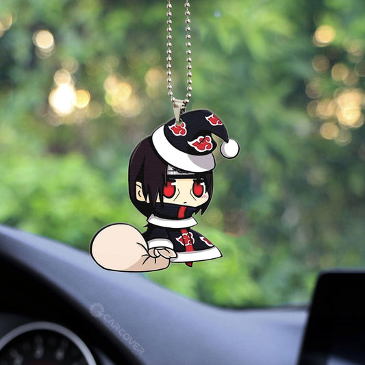 Padoru Itachi Ornament Custom Akatsuki Member Anime Car Interior Accessories Christmas - Gearcarcover - 2