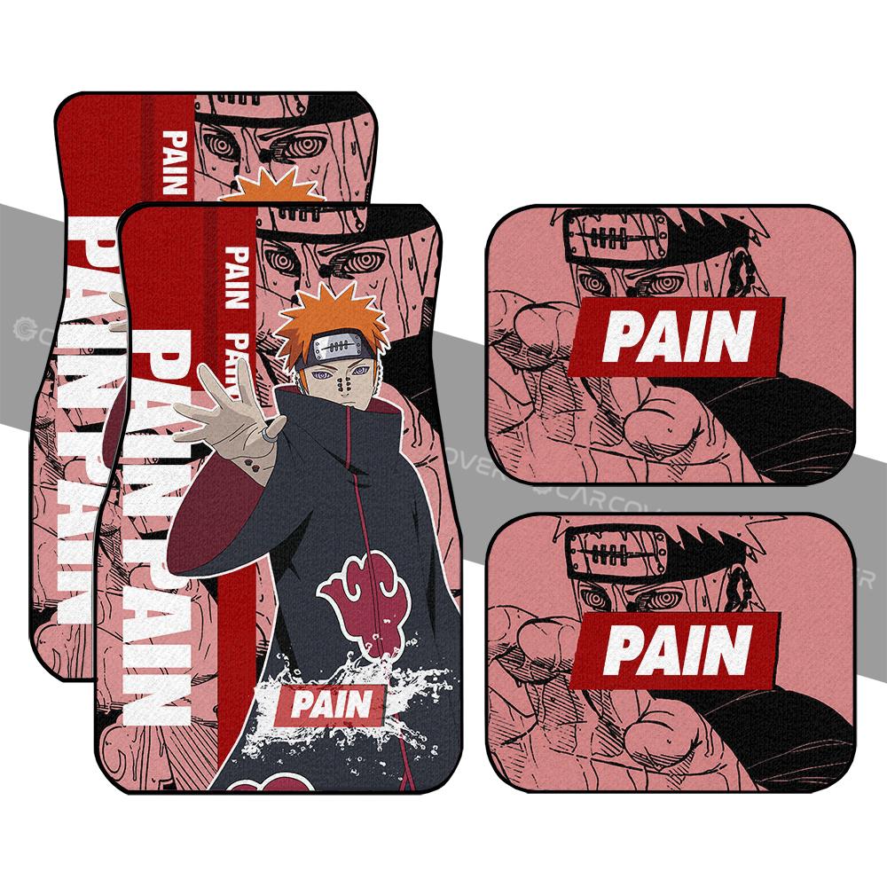 Pain Akatsuki Car Floor Mats Custom Anime Car Accessories - Gearcarcover - 1