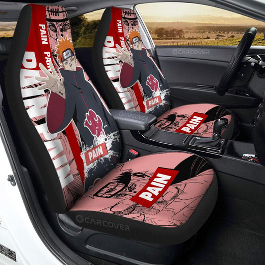 Pain Akatsuki Car Seat Covers Custom Anime Car Accessories - Gearcarcover - 1