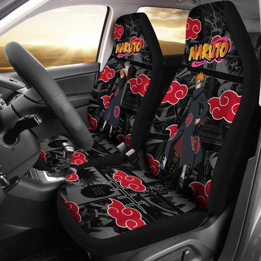 Pain Akatsuki Car Seat Covers Custom Anime Car Accessories - Gearcarcover - 1