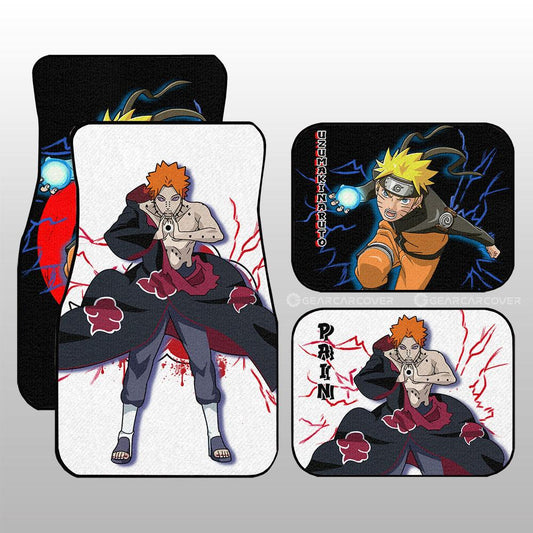 Pain And Car Floor Mats Custom For Anime Fans - Gearcarcover - 2