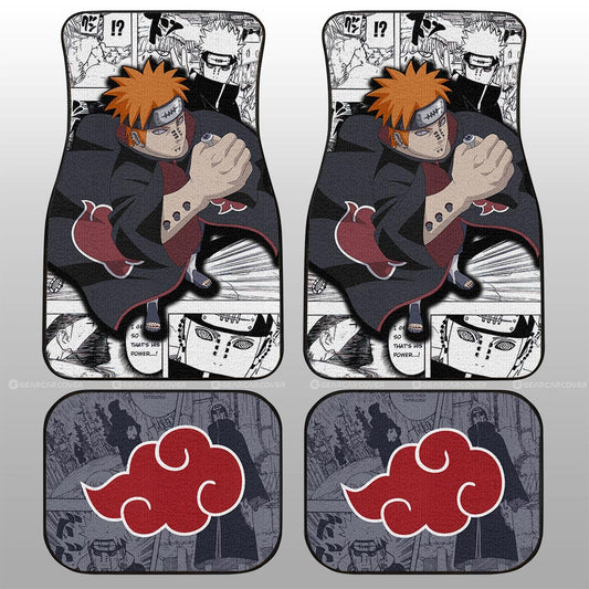 Pain Car Floor Mats Custom Anime Car Accessories Mix Manga - Gearcarcover - 2