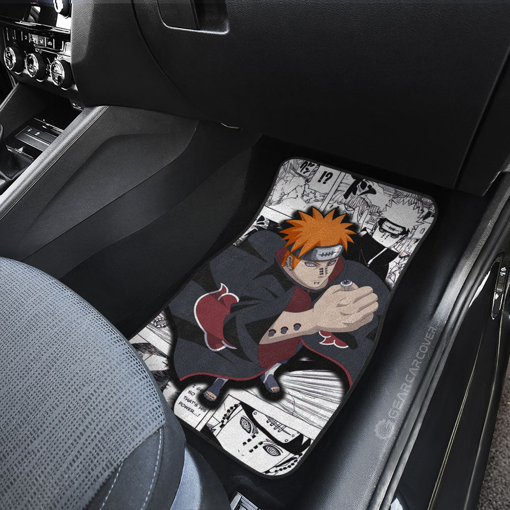 Pain Car Floor Mats Custom Anime Car Accessories Mix Manga - Gearcarcover - 4