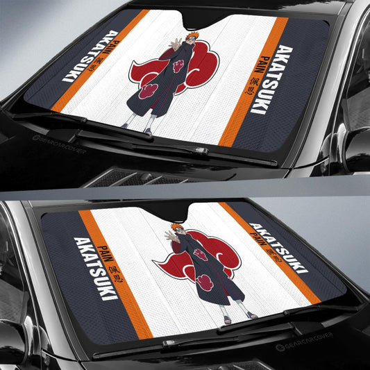 Pain Car Sunshade Custom Anime Car Accessories - Gearcarcover - 2