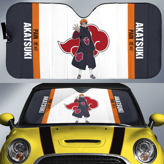 Pain Car Sunshade Custom Anime Car Accessories - Gearcarcover - 1