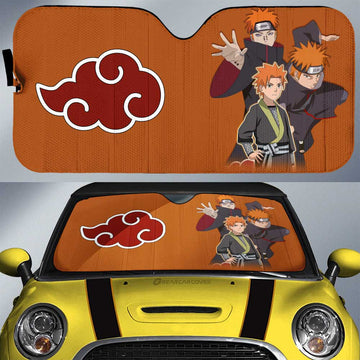 Pain Car Sunshade Custom Anime Car Accessories - Gearcarcover - 1