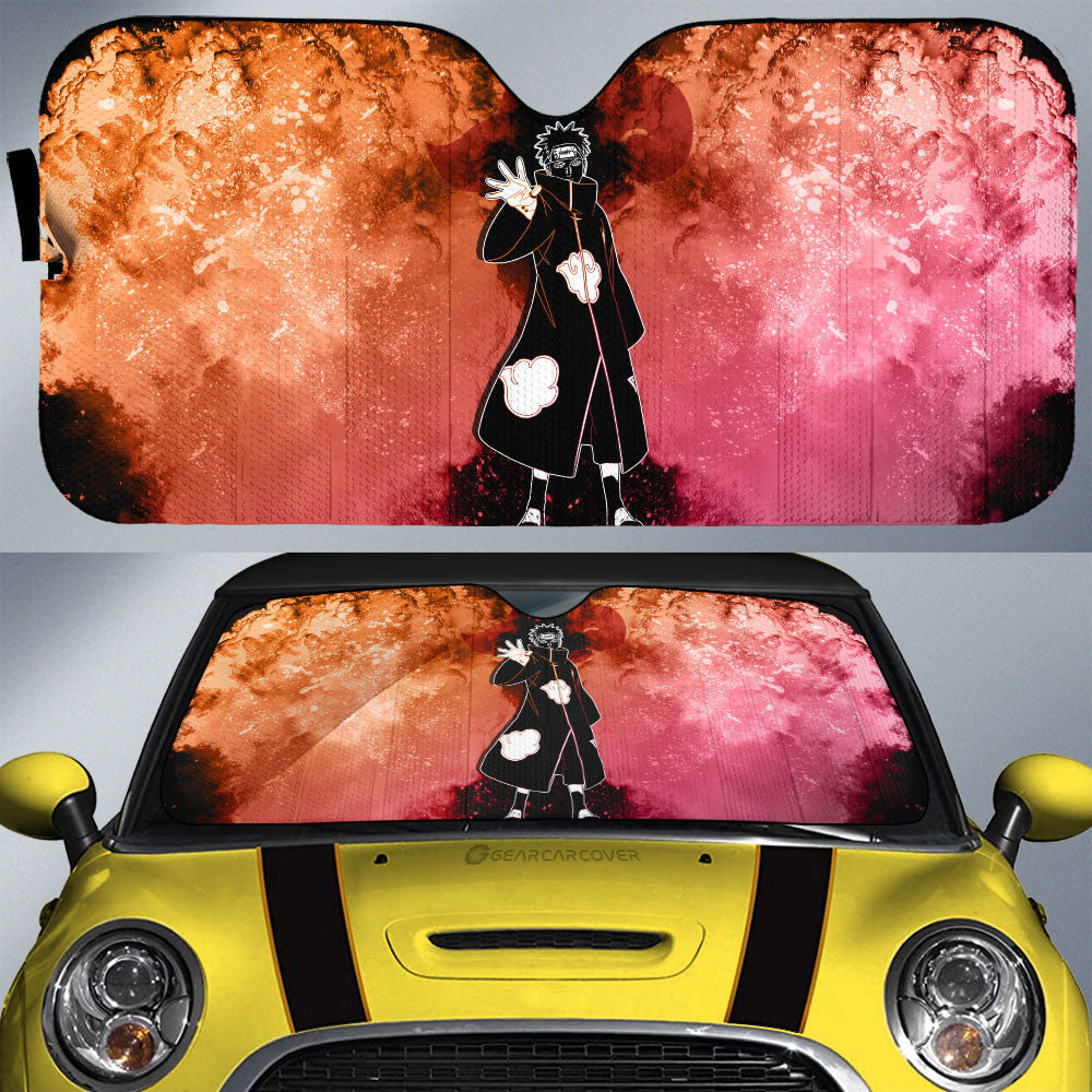 Pain Car Sunshade Custom Anime Car Accessories - Gearcarcover - 1