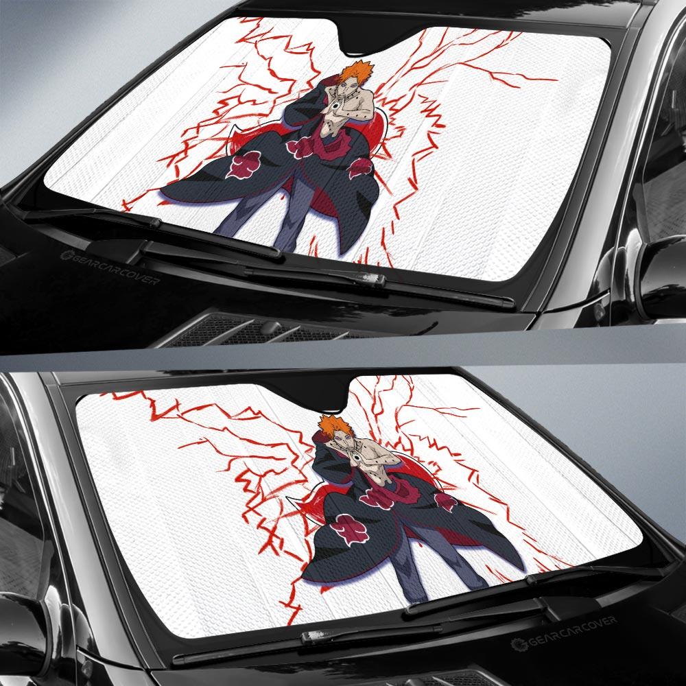 Pain Car Sunshade Custom For Anime Fans - Gearcarcover - 2