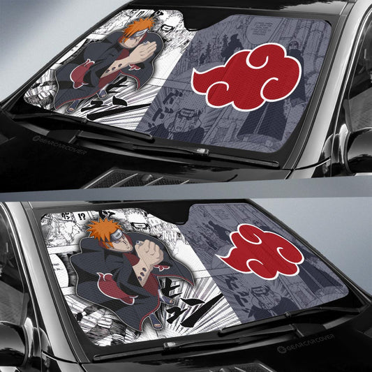 Pain Car Sunshade Custom Mix Manga Car Accessories - Gearcarcover - 2