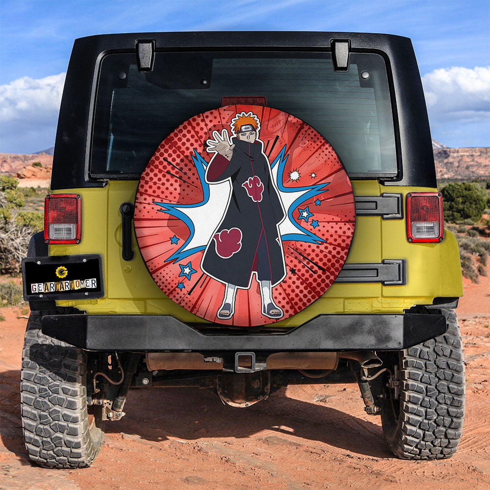 Pain Spare Tire Covers Custom Anime Car Accessories - Gearcarcover - 2