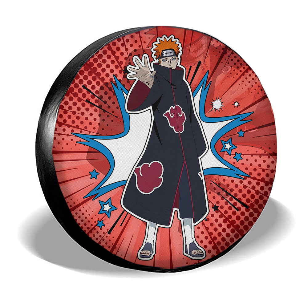 Pain Spare Tire Covers Custom Anime Car Accessories - Gearcarcover - 3