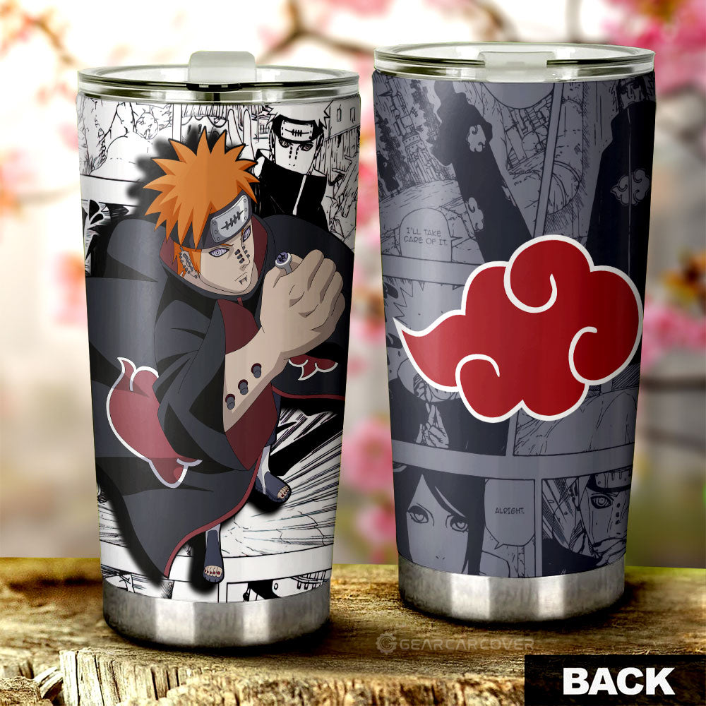 Pain Tumbler Cup Custom Anime Car Accessories Mix Manga - Gearcarcover - 3