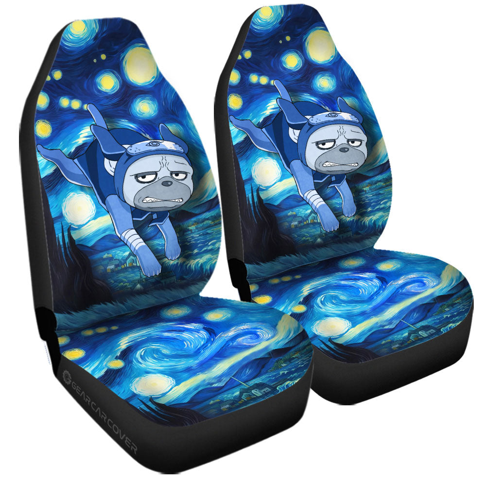 Pakkun Car Seat Covers Custom Starry Night Styles - Gearcarcover - 3