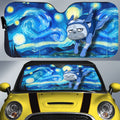 Pakkun Car Sunshade Custom Starry Night Styles - Gearcarcover - 1