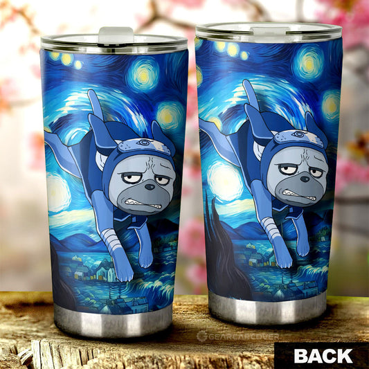 Pakkun Tumbler Cup Custom Starry Night Styles - Gearcarcover - 2