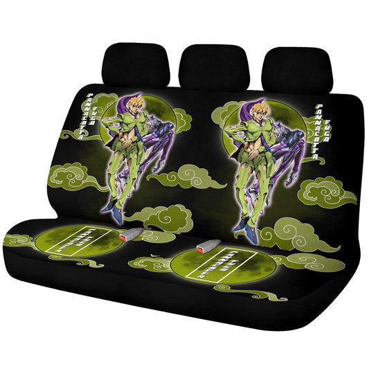 Pannacotta Fugo Car Back Seat Covers Custom Bizarre Adventure Car Accessories - Gearcarcover - 1