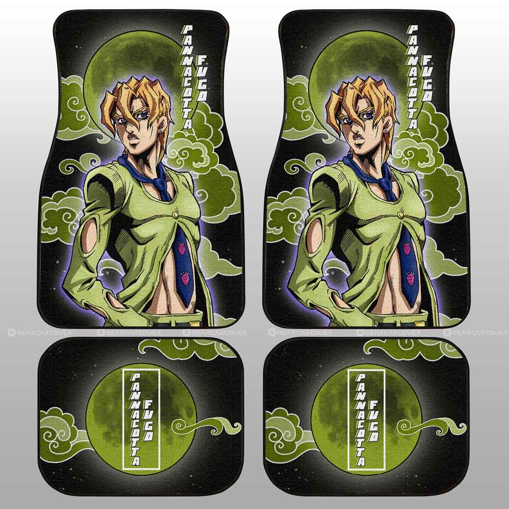 Pannacotta Fugo Car Floor Mats Custom Bizarre Adventure - Gearcarcover - 2