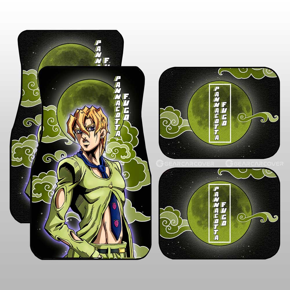 Pannacotta Fugo Car Floor Mats Custom Bizarre Adventure - Gearcarcover - 1