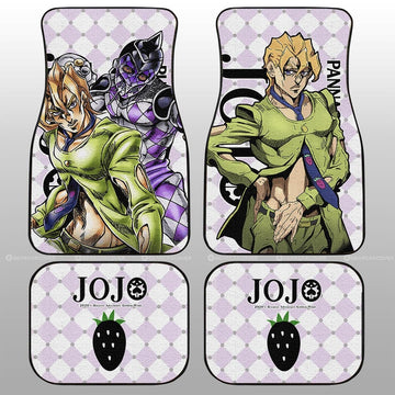 Pannacotta Fugo Car Floor Mats Custom -Bizarre-Adventure - Gearcarcover - 1