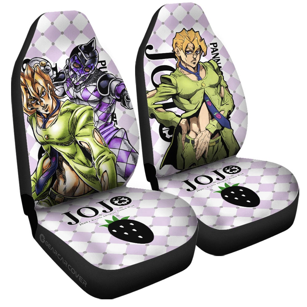 Pannacotta Fugo Car Seat Covers Custom -Bizarre-Adventure - Gearcarcover - 3