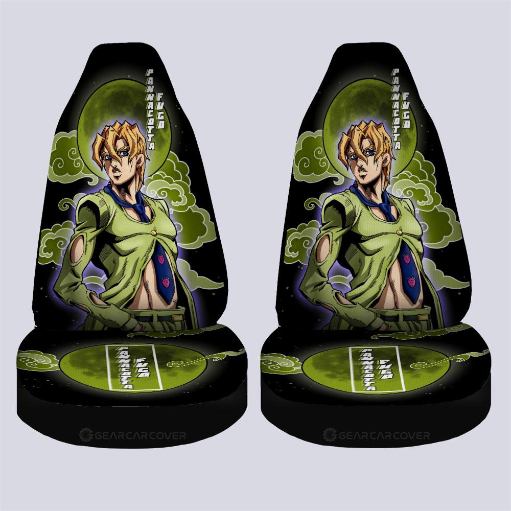 Pannacotta Fugo Car Seat Covers Custom Bizarre Adventure - Gearcarcover - 4