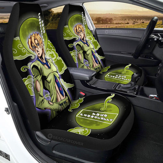 Pannacotta Fugo Car Seat Covers Custom Bizarre Adventure - Gearcarcover - 1