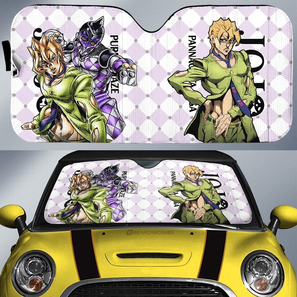 Pannacotta Fugo Car Sunshade Custom -Bizarre-Adventure - Gearcarcover - 1