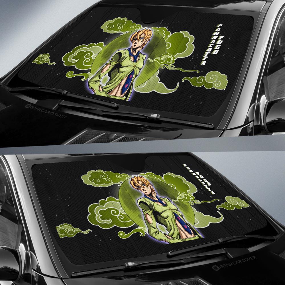 Pannacotta Fugo Car Sunshade Custom Bizarre Adventure - Gearcarcover - 2