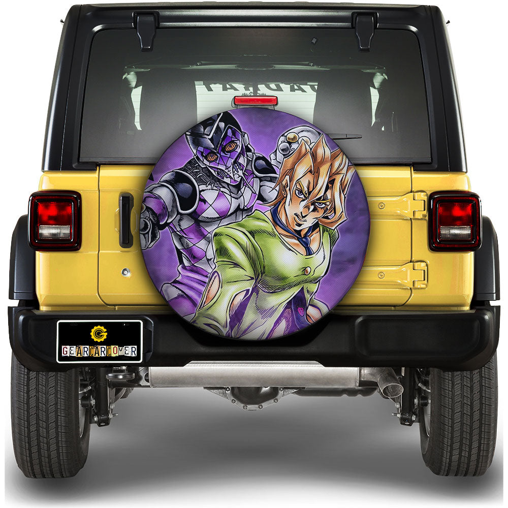 Pannacotta Fugo Spare Tire Covers Custom Bizarre Adventure Car Accessories - Gearcarcover - 1