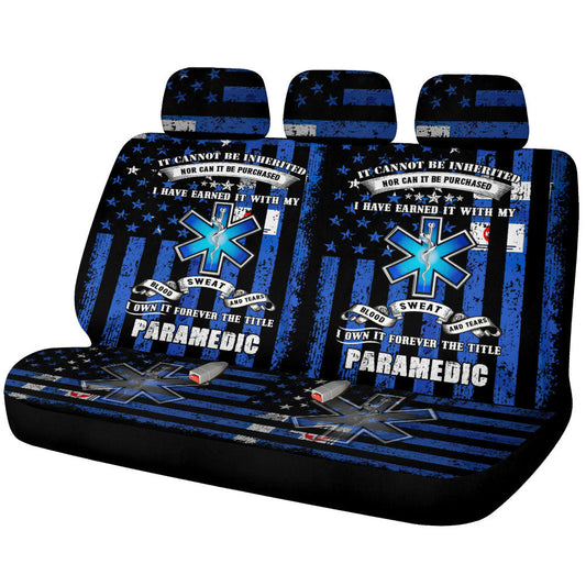 Paramedic Car Back Seat Covers Custom Car Accessories - Gearcarcover - 1