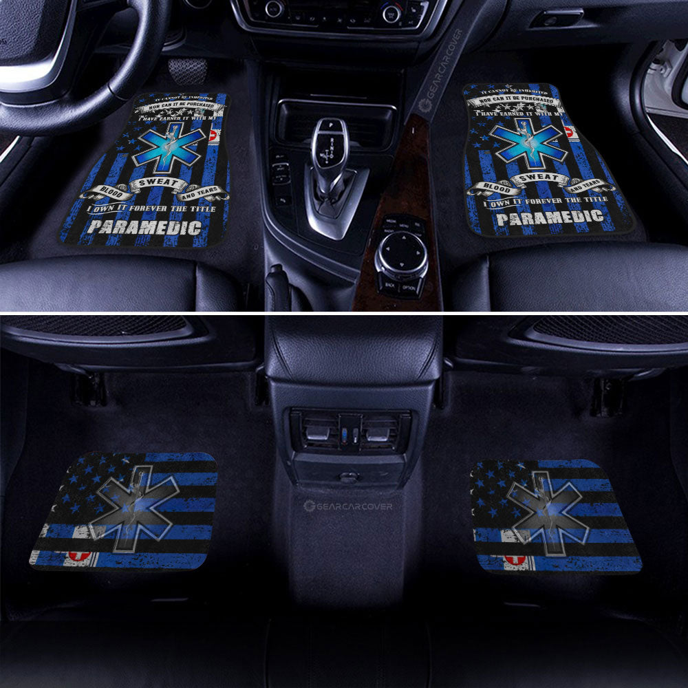 Paramedic Car Floor Mats Custom Car Accessories - Gearcarcover - 2
