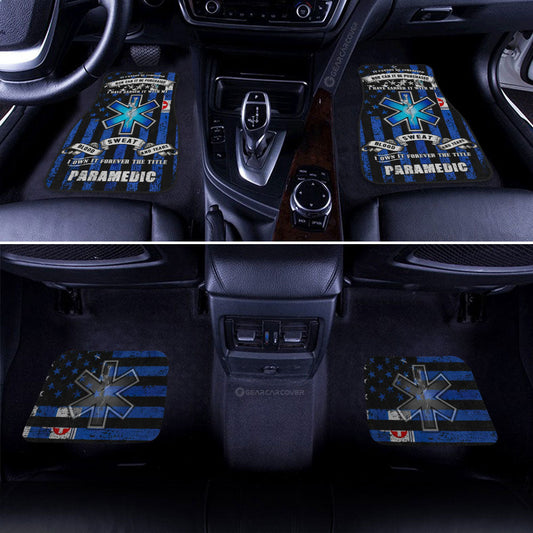 Paramedic Car Floor Mats Custom Car Accessories - Gearcarcover - 2