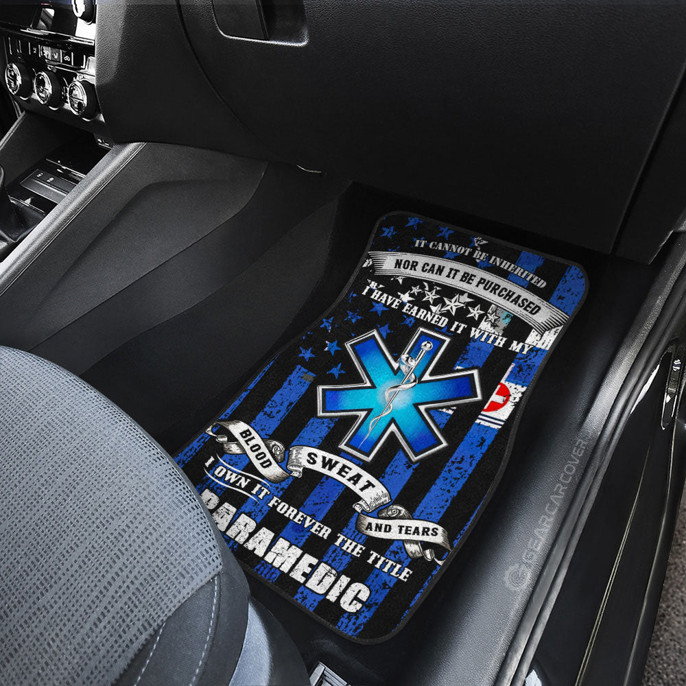 Paramedic Car Floor Mats Custom Car Accessories - Gearcarcover - 3
