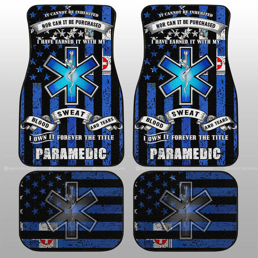 Paramedic Car Floor Mats Custom Car Accessories - Gearcarcover - 1