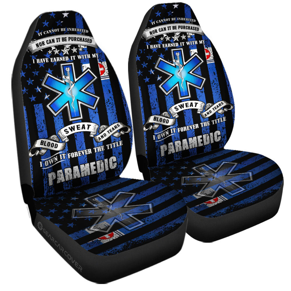 Paramedic Car Seat Covers Custom Car Accessories - Gearcarcover - 3