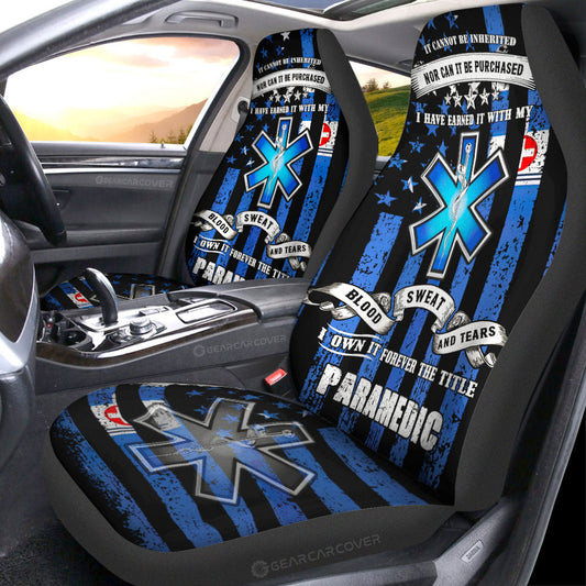 Paramedic Car Seat Covers Custom Car Accessories - Gearcarcover - 1