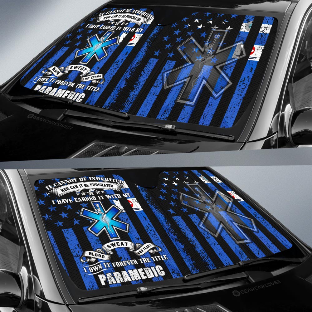 Paramedic Car Sunshade Custom Car Accessories - Gearcarcover - 2