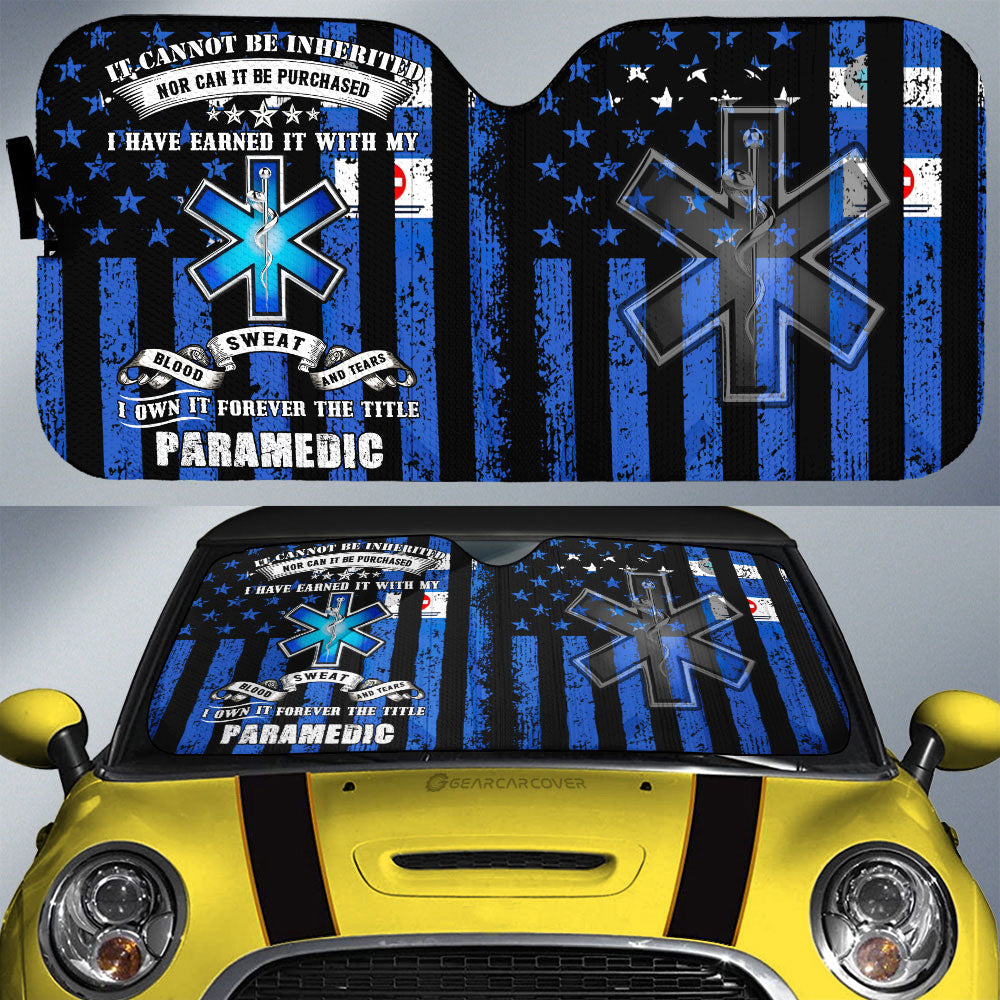 Paramedic Car Sunshade Custom Car Accessories - Gearcarcover - 1