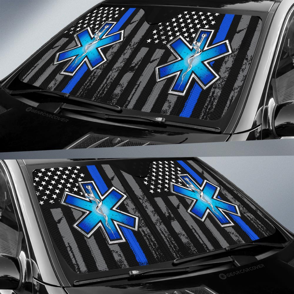 Paramedic Car Sunshade Custom Car Accessories - Gearcarcover - 2