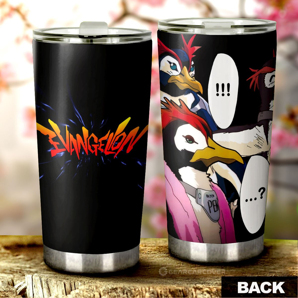 Pen Pen Tumbler Cup Custom NGE - Gearcarcover - 1