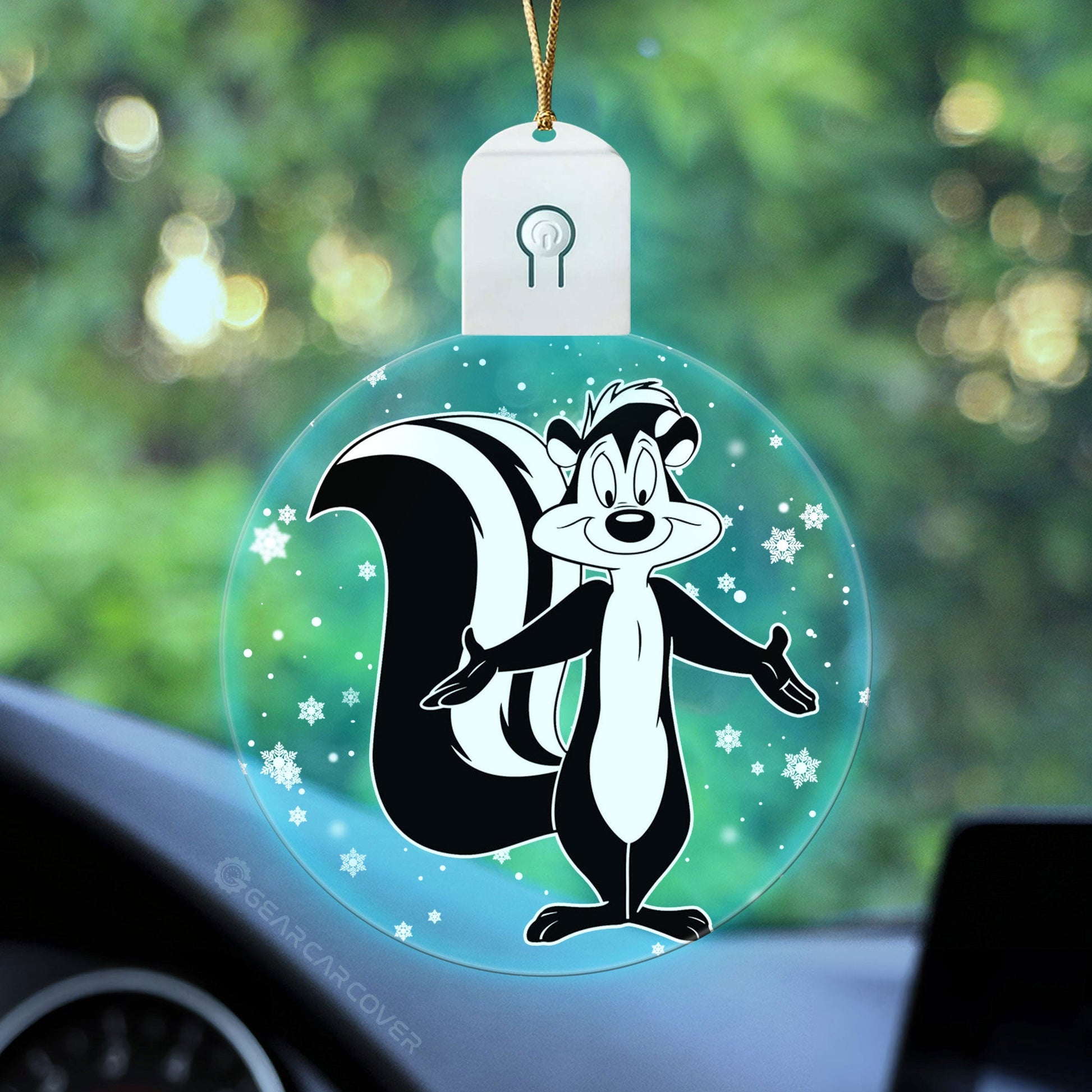 Pepé Le Pew Led Ornament Custom Car Decorations - Gearcarcover - 2