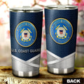 Personalized Name United States Coast Guard Tumbler Cup Custom Car Accessories - Gearcarcover - 4