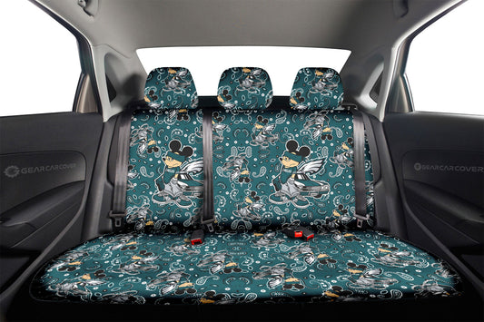Philadelphia Eagles Car Back Seat Covers Cartoon Theme Collection - Gearcarcover - 2