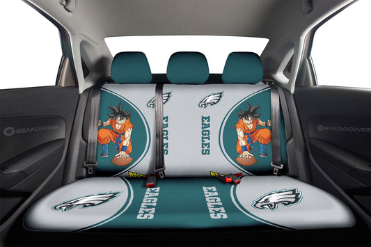 Philadelphia Eagles Car Back Seat Covers Custom Car Accessories For Fans - Gearcarcover - 2