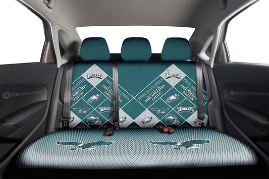 Philadelphia Eagles Car Back Seat Covers Sporty Team Collection - Gearcarcover - 2
