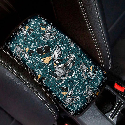 Philadelphia Eagles Car Center Console Cover Cartoon Theme Collection - Gearcarcover - 1