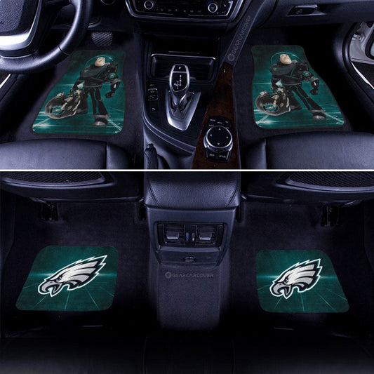 Philadelphia Eagles Car Floor Mats Custom Car Accessories For Fan - Gearcarcover - 2